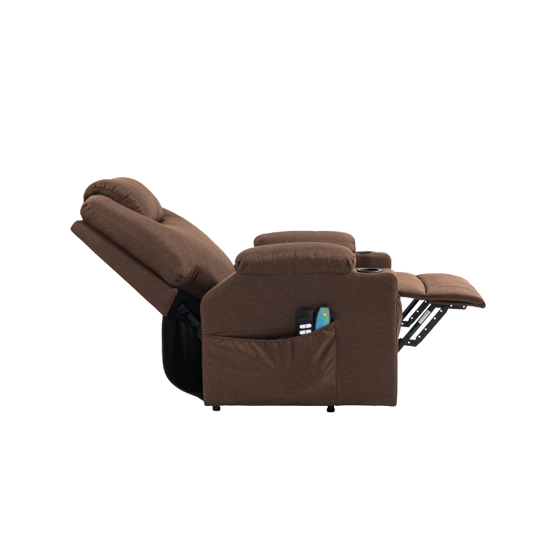 Large Electric Power Lift Recliner Chair Sofa with Massage and Heat for Big and Tall Elderly People