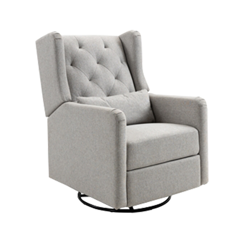 Upholstered Plush Seating Glider Swivel, Rocker, Power Recliner For Mother Nursing