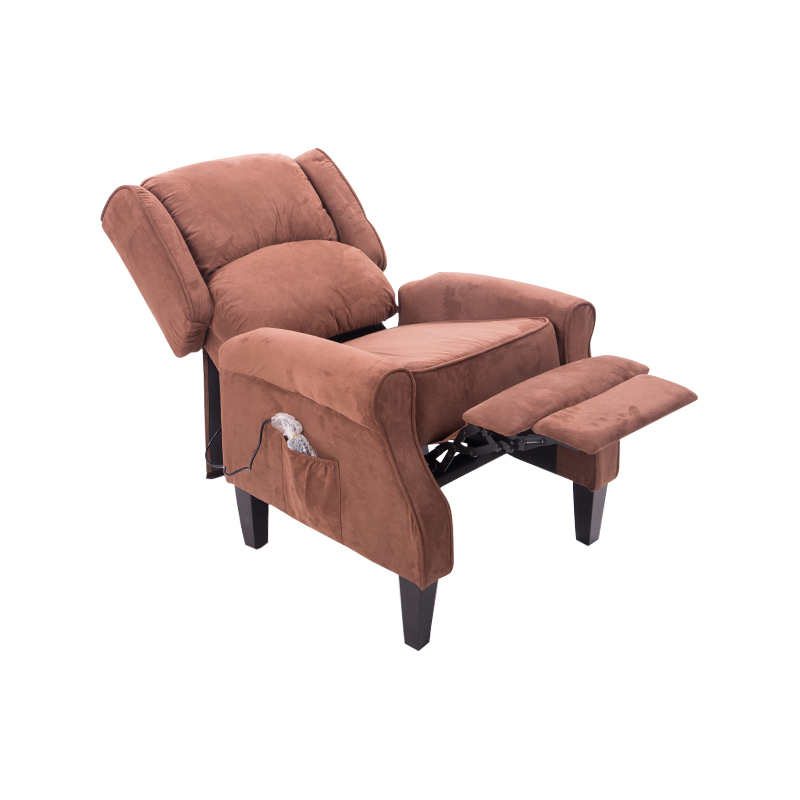 Recliner Sofa Chair Single Push Back Chair Leisure Armchair Recliner Sofa Living Room Chair