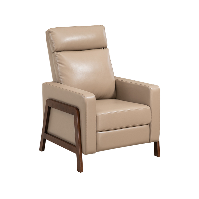 Living Room Push Back Recliner Chair Comfortable Arms And Back Lazy Boy Leather Recliner Chair