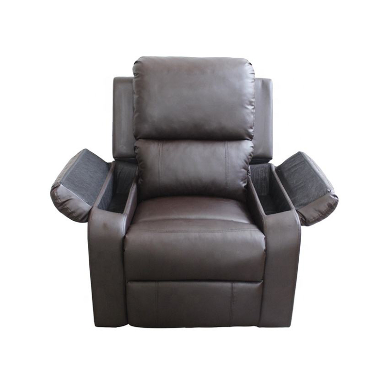 Custom Hot Selling Luxury Pu Leather Back Manual Recliner Chair For Living Room