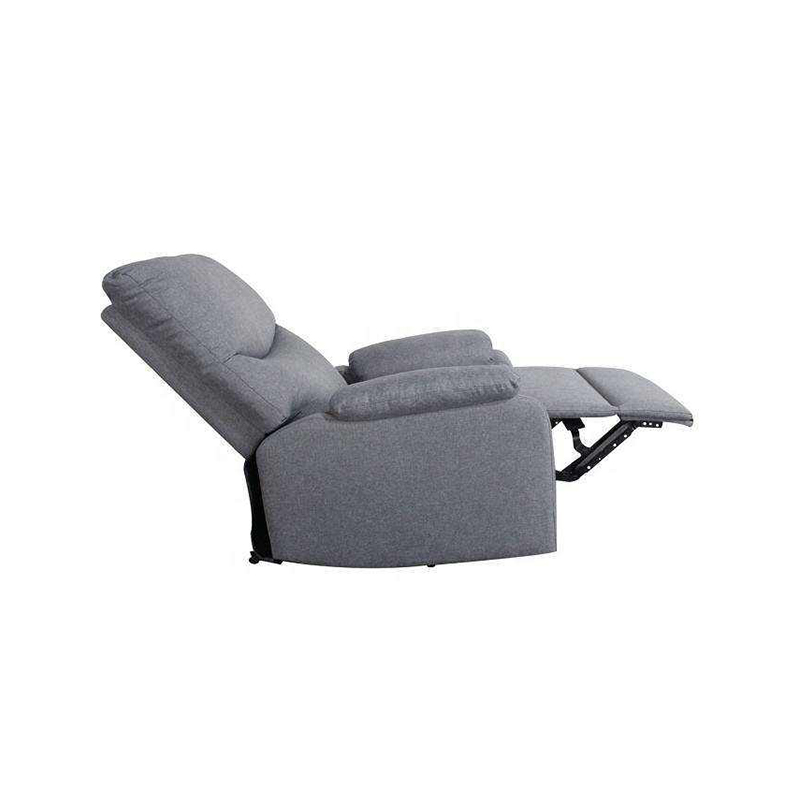 Living Room Furniture Push Back Recliner Sofa Chair Adjustable Microfiber Fabric Reclining Sofa