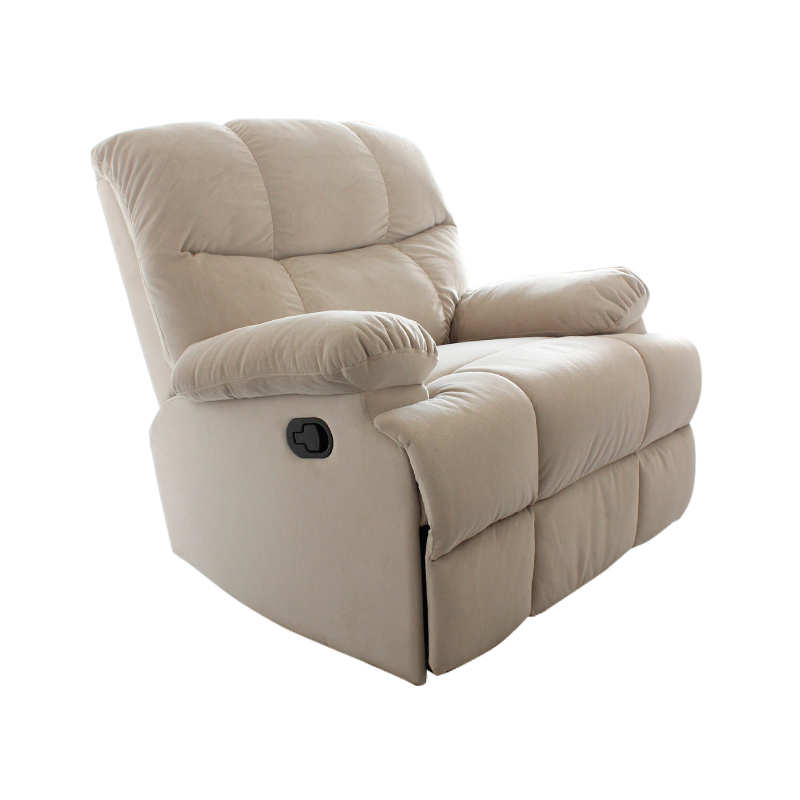 Wholesale Thick Back Rest Theater Swivel Manual Single Rocker Recliner Chair Sofa for Living Room