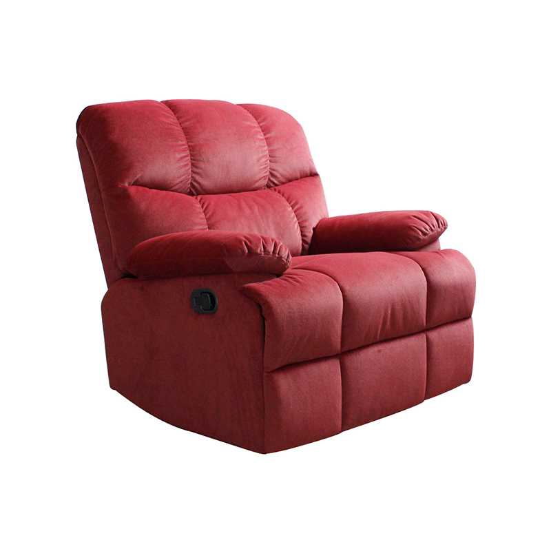 Wholesale Thick Back Rest Theater Swivel Manual Single Rocker Recliner Chair Sofa for Living Room