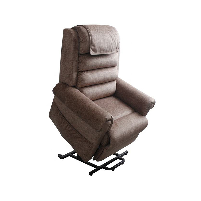 Microfiber Fabric Power Electric Dual Motors Lift Recliner Chair Single Sofa