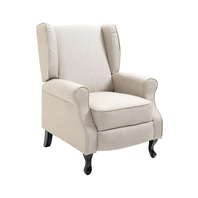 Top Sale High Quality Living Room Pu Recliner Easy Push back Microfiber Fabric Recliner Chair