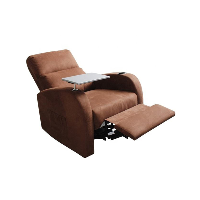 Updated Version Manual Recliner Chair With Table And Cupholder