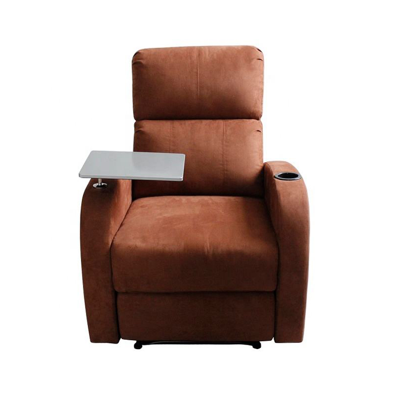 Updated Version Manual Recliner Chair With Table And Cupholder