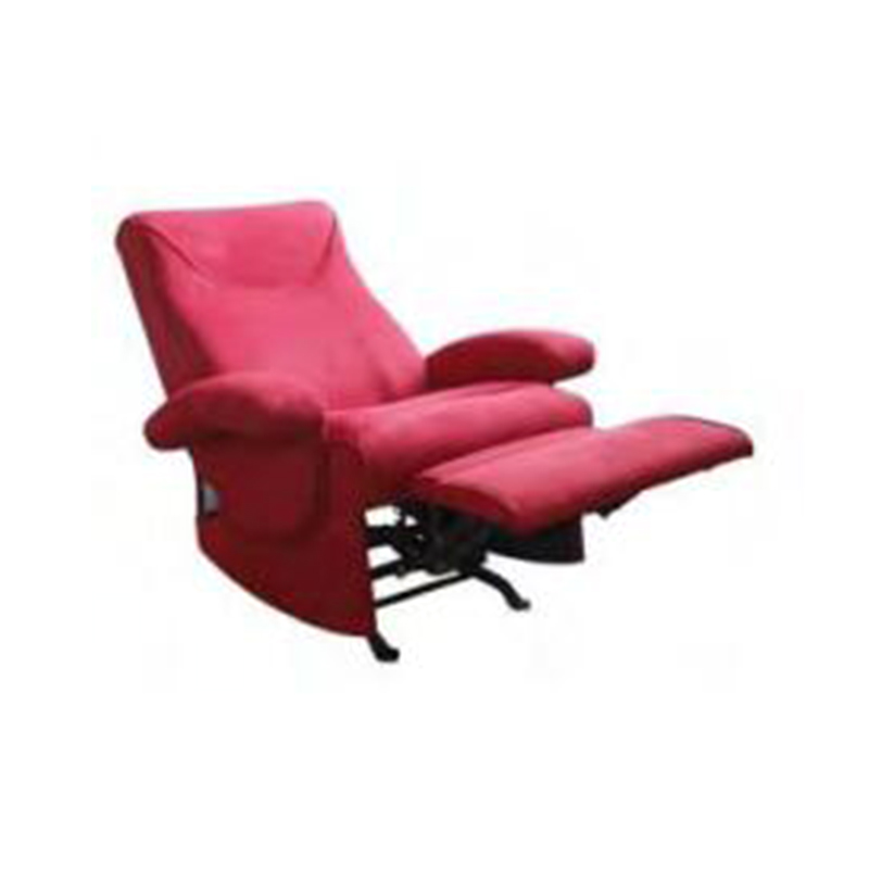 Red Living Room Chairs Leisure Recliner Chair with Retractable Footrest