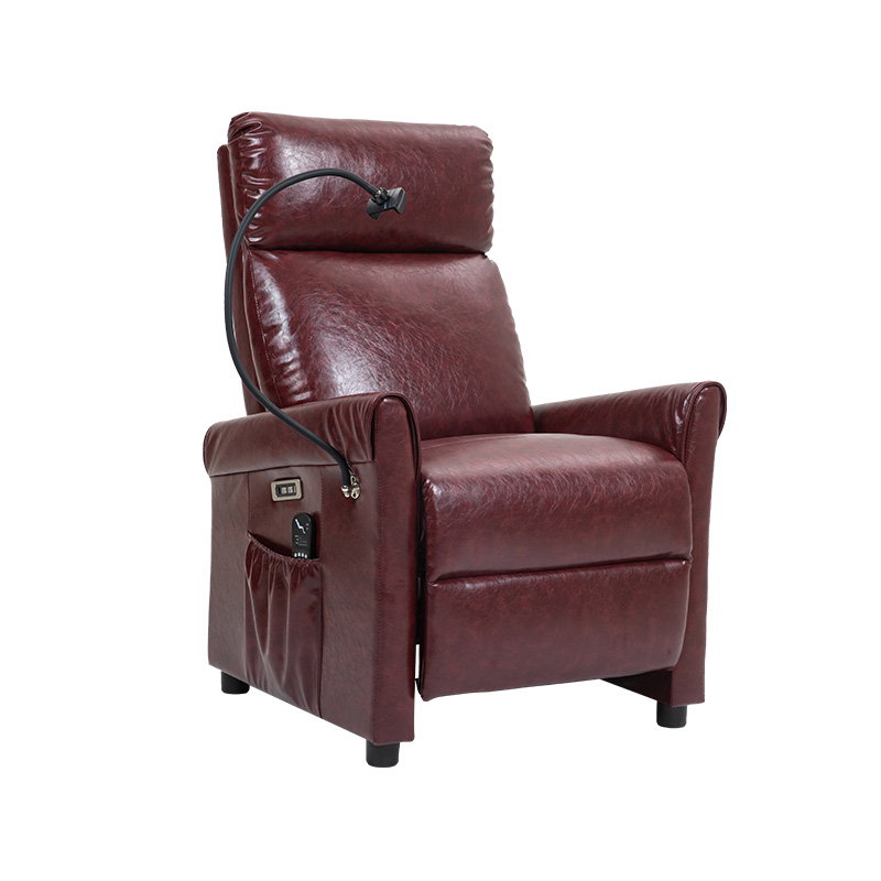 Modern Luxury Single Leather Electric Zero Gravity Chair with Mobile Phone Holder