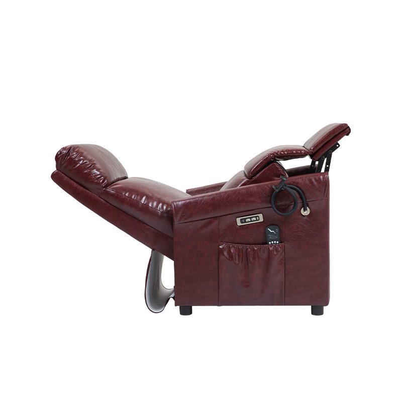 Modern Luxury Single Leather Electric Zero Gravity Chair with Mobile Phone Holder