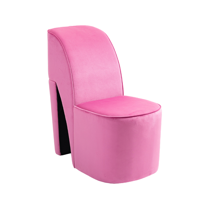 Modern Creative Design Pink High Heel Lounge Chairs Modern Creative Design Pink High Heel Lounge Chairs